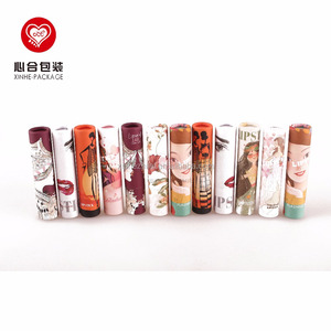 Papel DE ARTE personalizado de alta calidad, bálsamo labial, contenedor de barra de labios cosmético con revestimiento UV, tubo de papel - Product Image 4