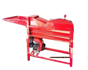 1000kg saat elektrikli mini benzinli mısır harman mısır sheller makinesi benzin dizel motor ile tahıl husking ayırıcı