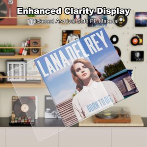 क्रिस्टल स्पष्ट विनाइल आस्तीन विनाइल रिकॉर्ड के लिए विनाइल रिकॉर्ड आस्तीन - Product Image 4