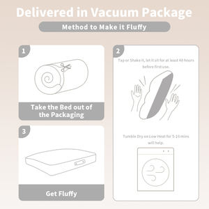 U-PETS Memory Foam Matratze Hunde betten Kissen Wasserdichtes Haustier bett für Kiste mit abnehmbarem wasch barem Bezug - Product Image 6