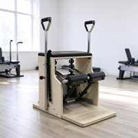 Chaise Wunda Pilates multifonctionnelle à cadre en bois de haute qualité avec pédales séparées pour studio de Pilates privé