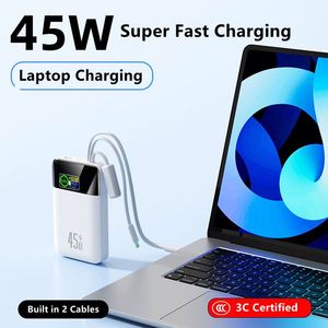 Banque d'alimentation ultra-mince 45w la <span class=keywords><strong>plus</strong></span> petite 20000mah Ordinateurs portables 20000 Powerbank 65w 30000mah - Product Image 2