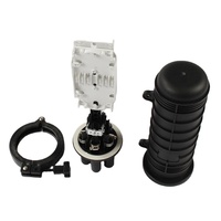 Weiting Outdoor OFC Fiber Cable Fusion Box Vertical Dome Fosc Fiber Optic Joint Closure Ftth Splice Enclosure Model FCBF-24S