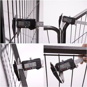 Panneau résistant Offre Spéciale de barrière de chien en métal fort, grand chenil résistant de parc de jeu de chien - Product Image 2