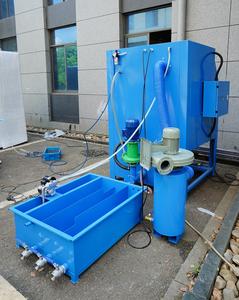 Cabine de sablage humide à circuit fermé, <span class=keywords><strong>machine</strong></span> de sablage à vapeur avec système de recirculation d'eau - Product Image 3