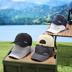GFH topi <span class=keywords><strong>Baseball</strong></span> pria, topi <span class=keywords><strong>Baseball</strong></span> jala setengah atas gaya musim panas untuk olahraga luar ruangan, desain runcing bersirkulasi sederhana - Product Image 3