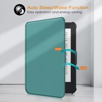 Casing Desain Khusus untuk Kobo Calra HD N249 6" Ebook Reader, Penutup Folio Auto Sleep Wake, Pelindung Penuh Tpu, Casing Belakang E-reader