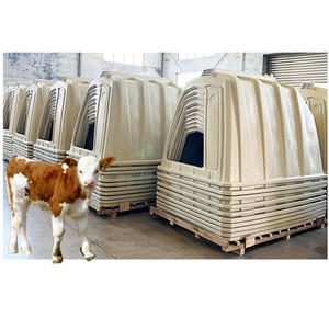 Nouvelle garantie d'un an, enclos pour veaux, maison pour jeunes moutons, équipement d'élevage en plastique pour vaches laitières - Product Image 1
