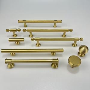Châu Âu Phong Cách Ý Brass Đồ Nội Thất Phần Cứng Xử Lý Hot Bán Vàng Kéo Ngăn Kéo Tay Nắm Bàn Tủ Kéo Trực Tiếp Trung Quốc - Product Image 2