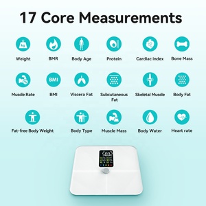 Balanza Welland Weighing Bmi Scale Balanzas corporales inteligentes electrónicas para peso corporal y grasa - Product Image 5