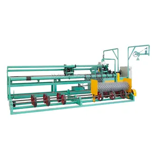 Double motor chain link mesh fence mesh machine supplier