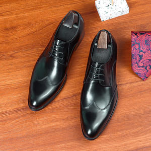 Nouvelles Chaussures Classiques pour Hommes, Marque Populaire, Fabriquées à la Main, Style Patchwork en Cuir de Vachette, Décontractées, Business, Sport - Product Image 5