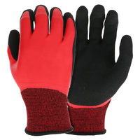 Gants de travail d'hiver doux pour la peau, technologie Flexi Warm, paume en caoutchouc entièrement imperméable, antidérapants, résistants, pour les températures extrêmes