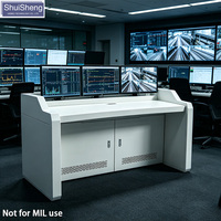 Système de console d'opérateur ferroviaire robuste, testé aux chocs selon la norme IEC 61373, équipement de console embarqué dans le train