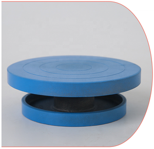Tourne-disque manuel en métal pour poterie, sculpture de <span class=keywords><strong>l</strong></span>'<span class=keywords><strong>argile</strong></span> et <span class=keywords><strong>peinture</strong></span>, outil rotatif double face - Product Image 6
