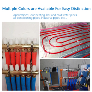Tubería de Aislamiento de Espuma de Goma de PVC Colorida para Protección Térmica en Almacenes y Cocinas, Resistente al Fuego y Ecológica - Product Image 6
