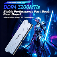 Mémoire FANXIANG pour ordinateur de bureau de jeu, kit DRAM 16 Go DDR4 3200 CL16, dissipateur thermique Intel XMP argenté, RAM UDIMM en stock