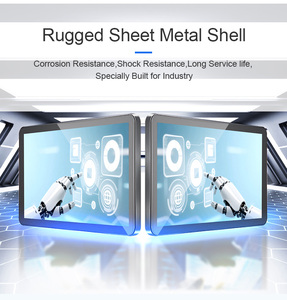 IP65 Kapazitiver Wandmontage-Touchscreen mit offenem Rahmen, All-in-One Industrie-Panel, <span class=keywords><strong>Android</strong></span> Industrie-Monitor-Panel-Display - Product Image 2