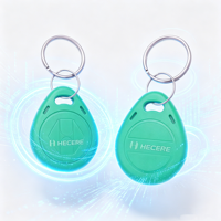 Porte-clés intelligent NFC programmable 13,56 MHz pour système d'entrée sécurisée