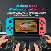 Console de jeu vidéo portable X52 5,1 pouces, 20000 jeux rétro, écran HD, lecteur de jeux Android, carte TF