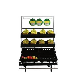 Suporte para Frutas <span class=keywords><strong>Banana</strong></span> <span class=keywords><strong>Rack</strong></span> com 3 Andares para Exposição de Vegetais em Lojas - Product Image 1
