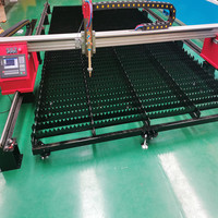 Coupeur de découpeuse de CNC de plasma et de flamme de portique de rail au sol orbital de faible coût du fabricant pour des plaques métalliques