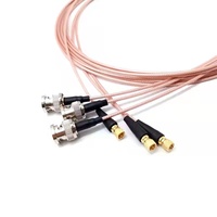 Câble d'inspection ultrasonique RG316 Xindia à prix d'usine, assemblage coaxial L5 Mini Dot vers Q9 BNC, modèle XD-RFCA-020