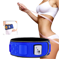 Bauchstraffender Massagegürtel mit Wärme und Vibration für Frauen und Männer, Postpartum Taillenformer, Bauchweggürtel, Körpermassagegerät für Zuhause und Fitness
