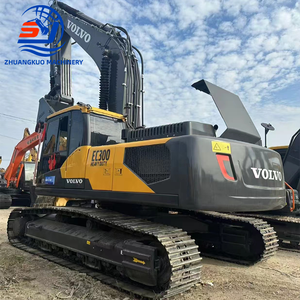 รถขุดมือสอง Volvo EC300 ลดราคาพิเศษ รถขุดไฮดรอลิกแบบตีนตะขาบ 30 ตัน เครื่องจักรขนาดใหญ่ Volvo EC300 ราคาถูก - Product Image 1