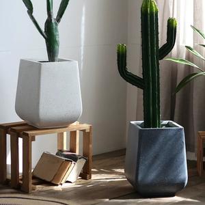 <span class=keywords><strong>Maceta</strong></span> de arcilla de magnesio, centro comercial de Arte moderno europeo y americano, suelo interior y exterior, <span class=keywords><strong>maceta</strong></span> de planta verde fresca Retro - Product Image 2