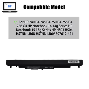 <span class=keywords><strong>2025</strong></span> HS04 HS03 41Wh thay thế pin cho HP 807956-001 807957-001 807612-421 807611-421 Máy Tính Xách Tay PC Pin máy tính xách tay - Product Image 4