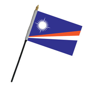 Полиэфирный 4*6 дюймов флажок Chuuk для ручного размахивания с шестом - Product Image 5