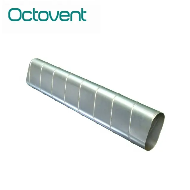 HVAC Systems Parts Insulated Galvanized Spiro Oval Air Duct