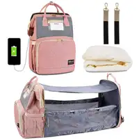 Bag Baby NEW Diaper Bag Organizer Tote Backpack Mummy Baby Set Baby Diaper Tote Backpack Bag With Changing Mat And Stroller Strap