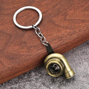 Llaveros Metálicos con Diseño de Turbocompresor, Estilo Moderno y Creativo de WeiHao, Venta al por Mayor, Pequeño Regalo - Product Image 3