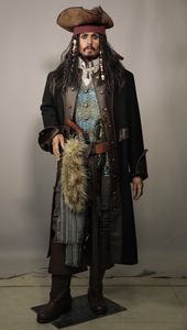 Personaje de película pirata celebridad figura de cera de tamaño real a <span class=keywords><strong>la</strong></span> venta - Product Image 6
