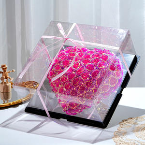 Nuevo Regalo de San Valentín Tanabata, Rosa Sinfónica, Flor Inmortal, Espejo Luminoso, Caja de Regalo - Product Image 6