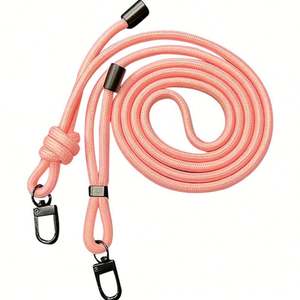 Lanières de mode en gros avec clip, porte-badge, lanière porte-clés, sangle de cou pour téléphone portable, corde ronde promotionnelle personnalisée - Product Image 3