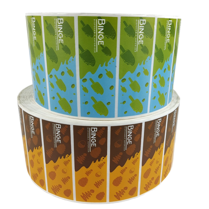 Food Packaging Labels for Bottles and Bags Labels Sticker Label in Roll for Product Packaging