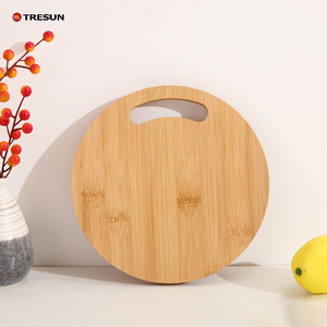 Tabla de cortar de madera reversible moderna, tabla de cortar de cocina duradera segura con cuchillo antideslizante con ranura para jugo - Product Image 1