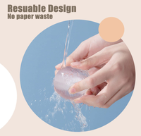 Lot de 5 rouleaux anti-peluches adhésifs avec housse, réutilisables, lavables, pour voyages, ramasse-poussière
