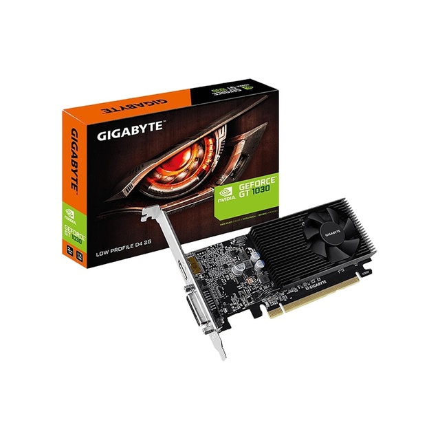GIGABYTE GeForce GT 1030 Low Profile D4 2G DirectX 12 GV-N1030D4-2GL Video Card