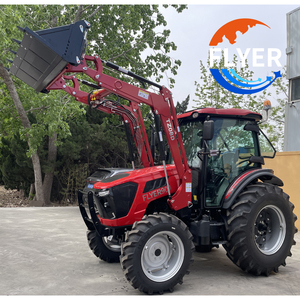 Tracteur certifié COC chinois de 75 chevaux avec certification CE, bonnes ventes, norme d'émission <span class=keywords><strong>EURO</strong></span> 5, cabine climatisée - Product Image 4