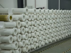 ตัวกรองเทียนใยเซรามิก <span class=keywords><strong>Al2O3</strong></span> 99% ทนการกัดกร่อนแบบมีรูพรุน สำหรับก๊าซร้อนอุณหภูมิสูง - Product Image 5