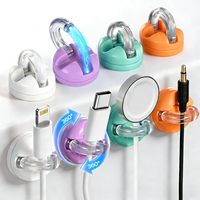 Accessoire JIAEN en Plastique à Usages Multiples, Support Magnétique en Silicone Pratique pour Organisation Électronique