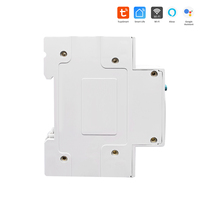 Interrupteur intelligent WIFI TUYA 63A TOMZN 1P+N avec compteur d'énergie, disjoncteur de mesure, protection contre les surtensions, les surintensités et les fuites, relais MCB