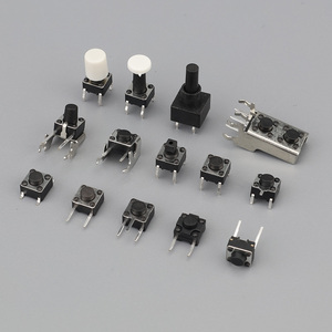 6x6x7.7mm chiếu sáng xúc giác chuyển đổi dọc chắc chắn khuôn mặt gắn kết SMT loại LED màu sắc - Product Image 5