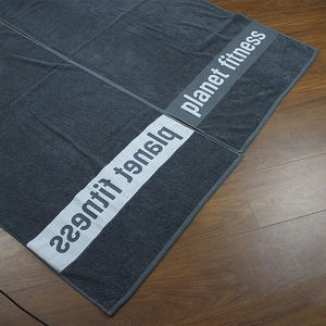 Chất Lượng Cao Satin Đồng Bằng <span class=keywords><strong>Velour</strong></span> Tối Màu Xám Sang Trọng Khăn Tắm 100% Cotton <span class=keywords><strong>Jacquard</strong></span> Bãi Biển Khăn Satin Khăn Tắm - Product Image 4