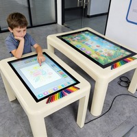 Mesa Táctil 4K de 32 Pulgadas OEM ODM para Juegos Infantiles, Mesa Inteligente para el Aprendizaje de los Niños