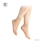 Chaussettes en nylon transparentes KH-L044, chaussettes fines pour femmes